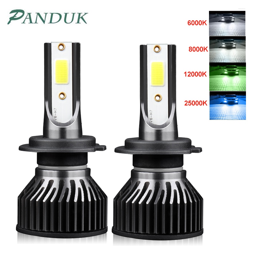 PANDUK-H4 H7 LED 12000LM ڵ Ʈ , H1..